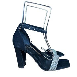 Marc Fisher LTD Angelo Crystal Heels Pumps Size 8